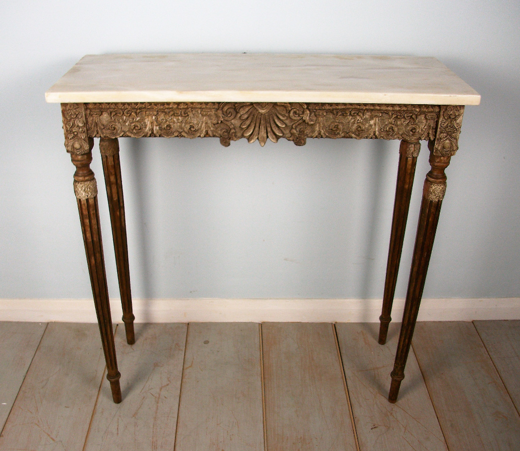 Small French 19th Century Console Table
